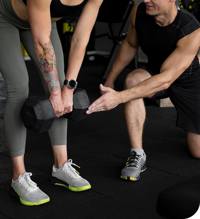 Group Fitness Trainer Slider